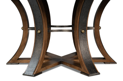 Tower Jupe Large Dining Table- Light Mink - Chapin Furniture