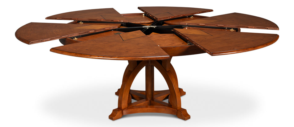 Austin Jupe Medium Dining Table- Walnut - Chapin Furniture