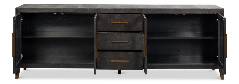 Desmond Sideboard- Antique Grey - Chapin Furniture
