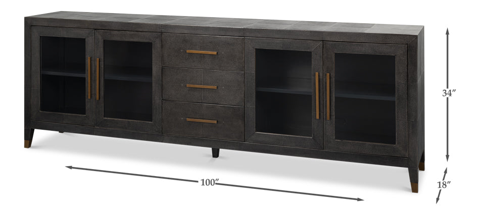 Desmond Sideboard- Antique Grey - Chapin Furniture
