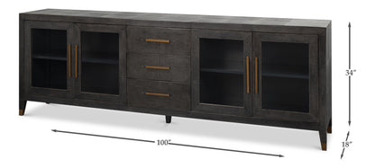 Desmond Sideboard- Antique Grey - Chapin Furniture