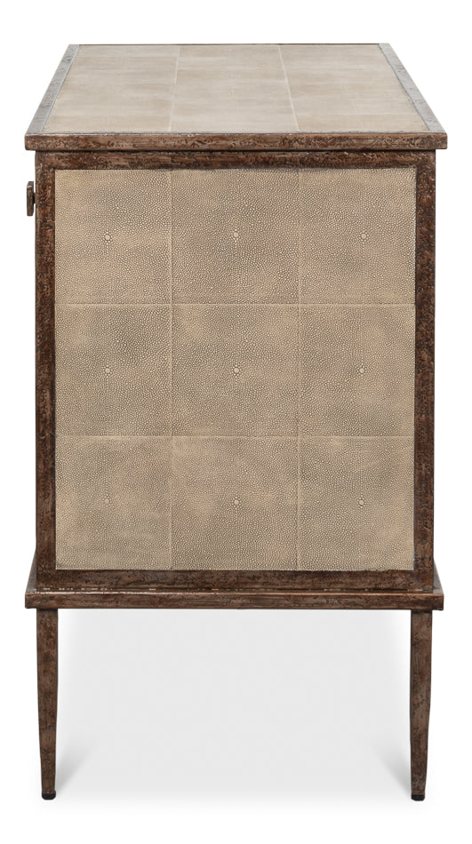 Roland Sideboard, Shagreen- Charcoal Grey - Chapin Furniture