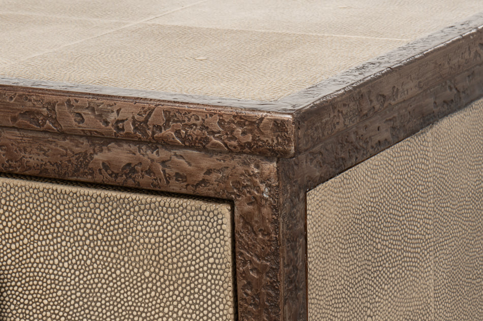 Roland Sideboard, Shagreen- Charcoal Grey - Chapin Furniture