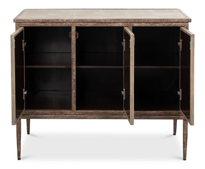 Roland Sideboard, Shagreen- Charcoal Grey - Chapin Furniture