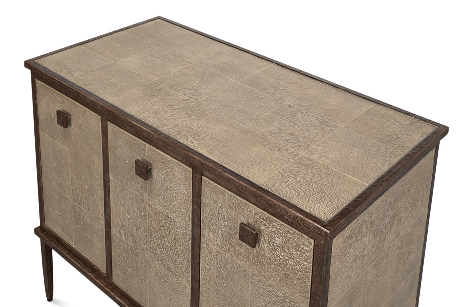 Roland Sideboard, Shagreen- Charcoal Grey - Chapin Furniture