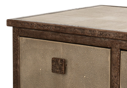 Roland Sideboard, Shagreen- Charcoal Grey - Chapin Furniture