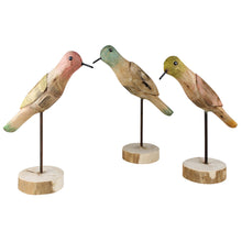 Wood Parakeets - Set of 3 - Chapin Furniture