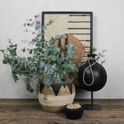 Bola Clay Pot on Stand - Medium - Chapin Furniture