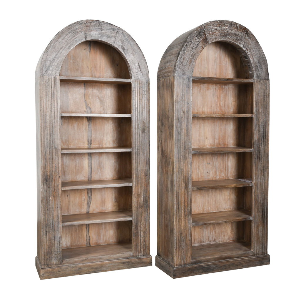 84" Arch Bookcase - Chapin Furniture