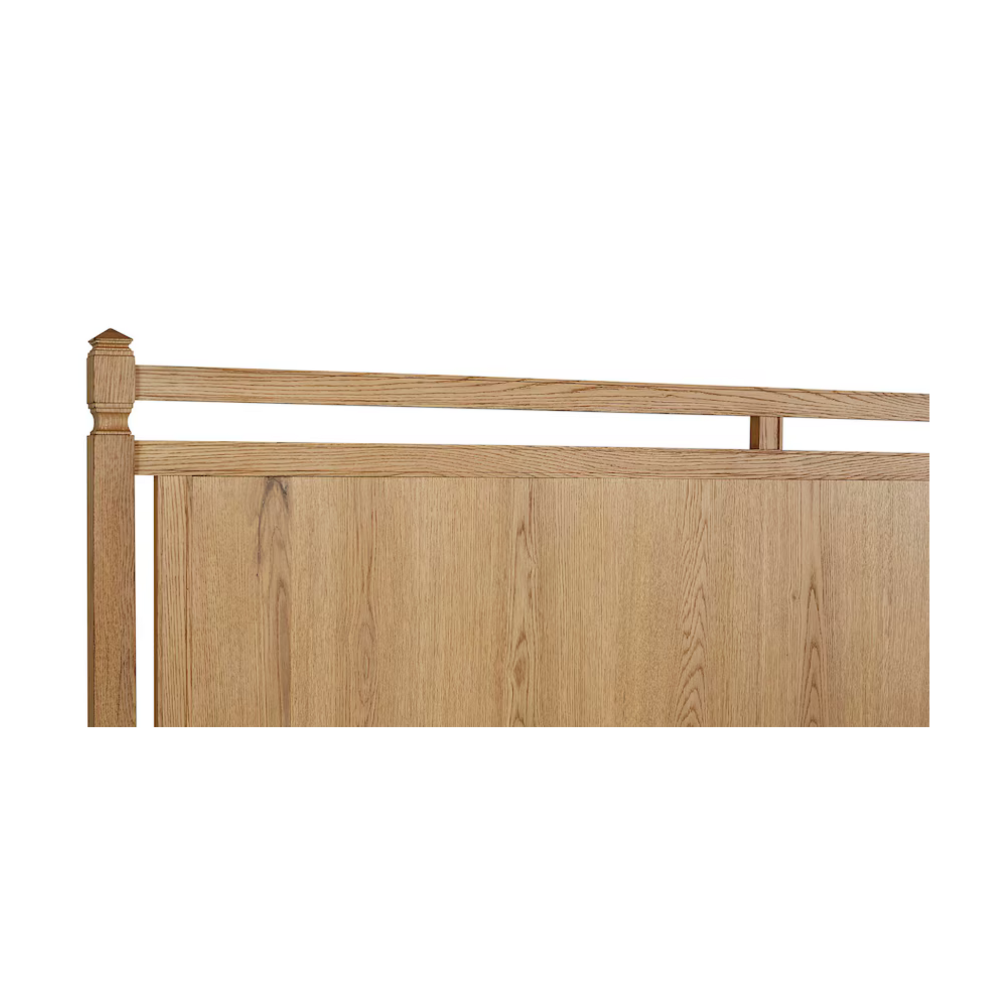 Surry Panel Bed Flaxen Oak - Queen - Chapin Furniture