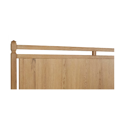 Surry Panel Bed Flaxen Oak - Queen - Chapin Furniture
