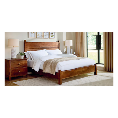 Benchmade Heritage Live Edge Panel Bed - Custom - Chapin Furniture