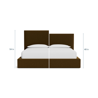 Eden Upholstered Bed 48" - Custom - Chapin Furniture