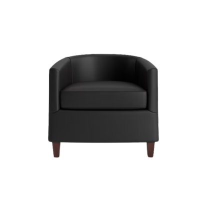 Maxwell Leather Accent Chair - Custom - Chapin Furniture