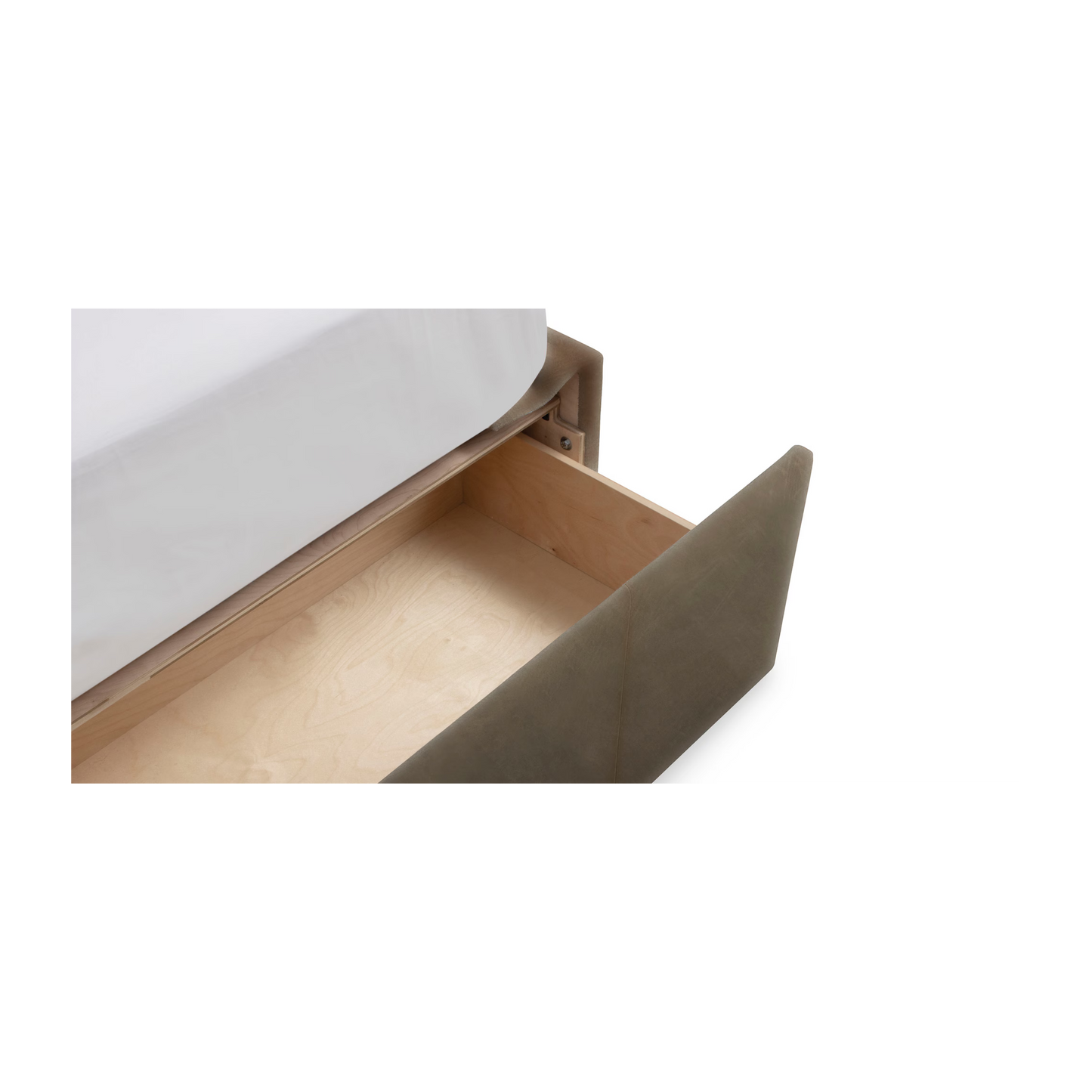 Manhattan Leather Upholstered Storage Bed - Custom - Chapin Furniture