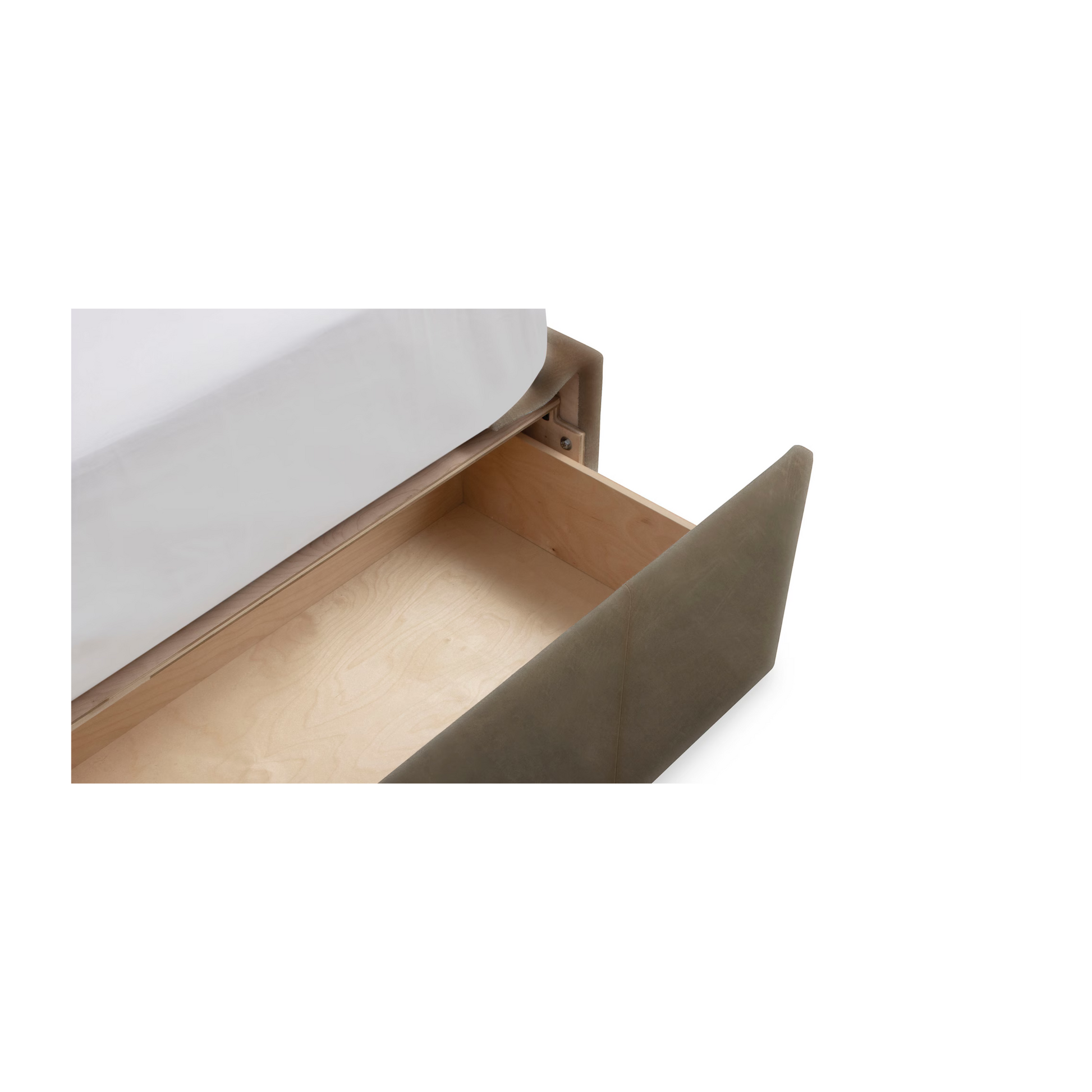 Manhattan Leather Upholstered Storage Bed - Custom - Chapin Furniture