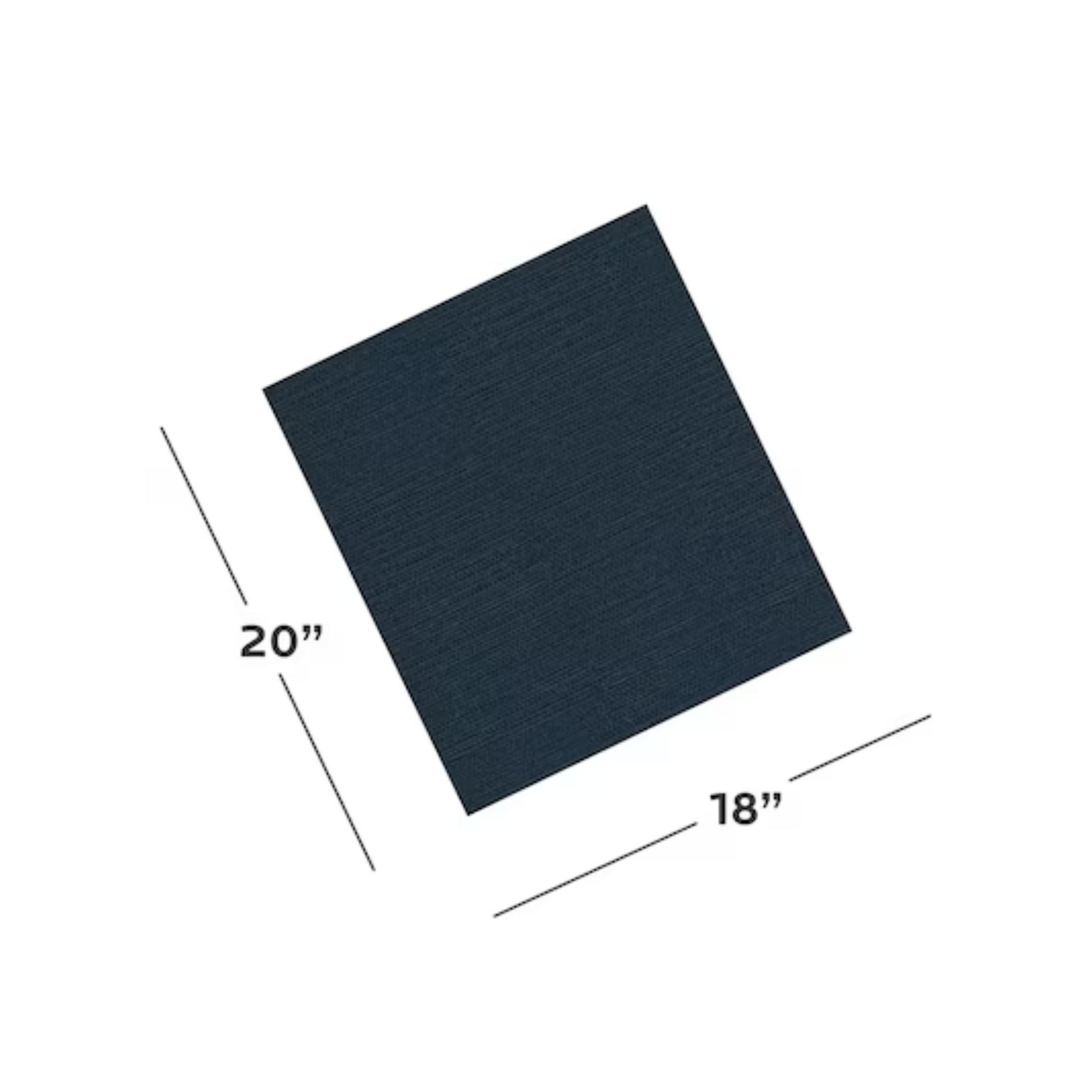 Ventura Raffia Chairside Table - Pacific Blue - Chapin Furniture