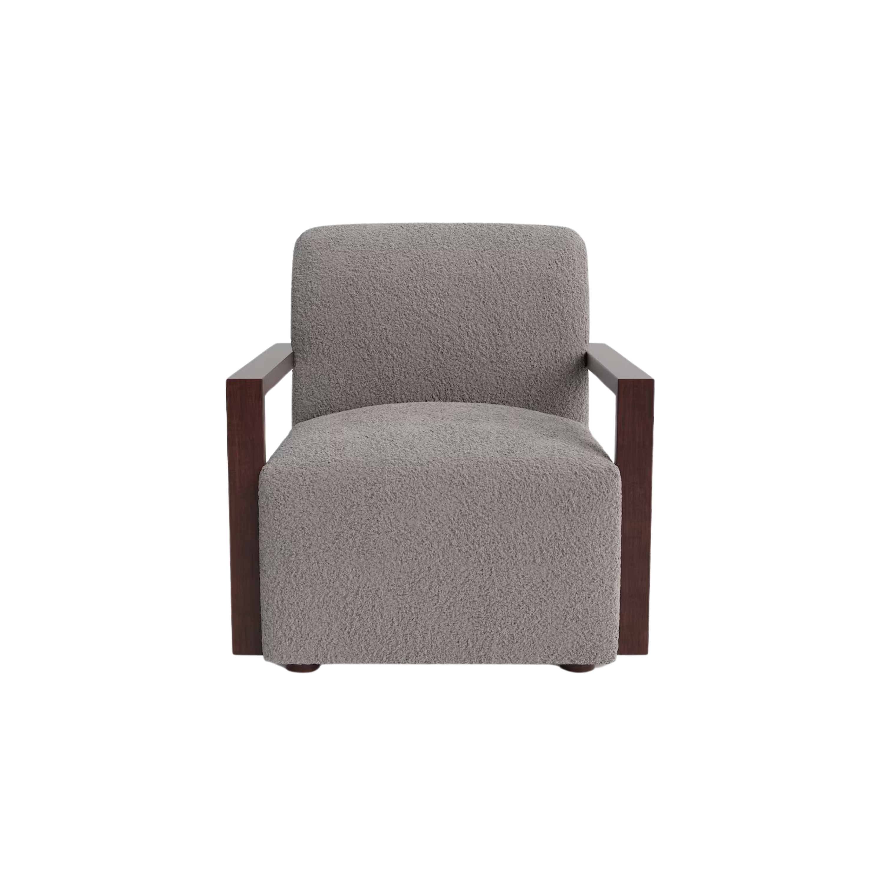 Creswell Wood Arm Swivel or Accent Chair - Thumbnail 2