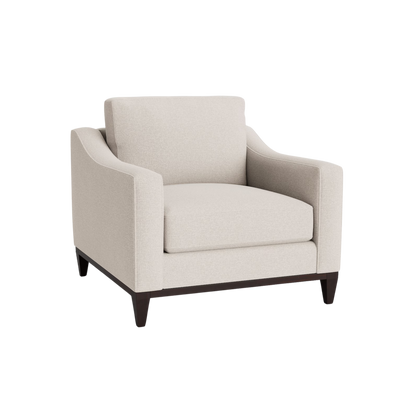 Sanford Slope Arm Chair - Custom - Chapin Furniture