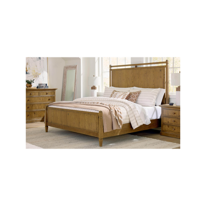 Surry Panel Bed Truffle Oak - Cal King - Chapin Furniture