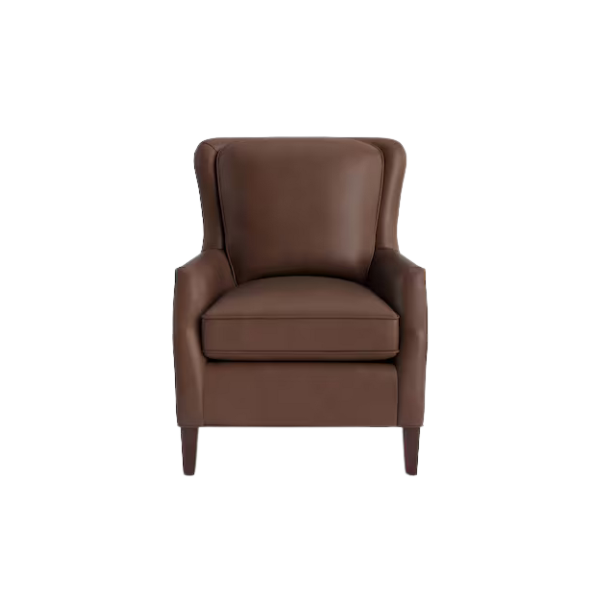 Kent Leather Slope Arm Chair - Custom - Chapin Furniture