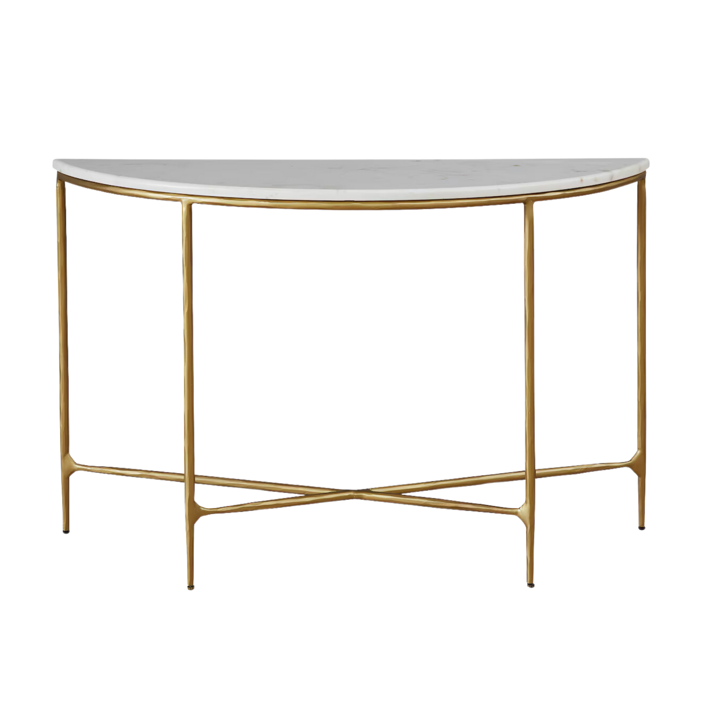 Keswick Demilune Console Table - Bronze - Chapin Furniture