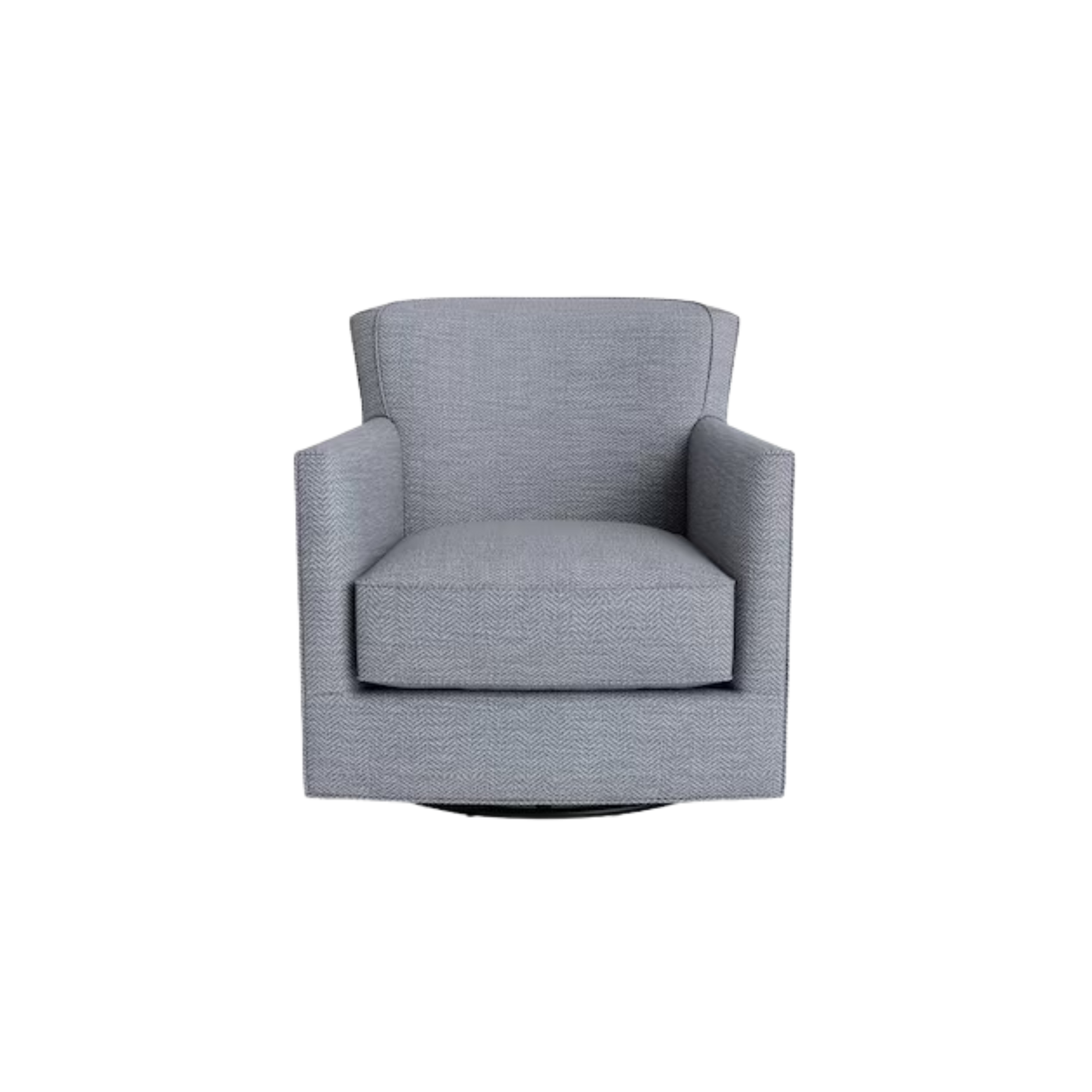 New American Living Thin Track Arm Swivel Chair - Custom - Chapin Furniture