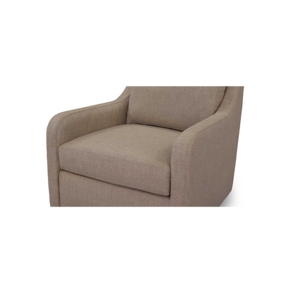 Scarlett Slope Arm Swivel Chair - Custom - Chapin Furniture