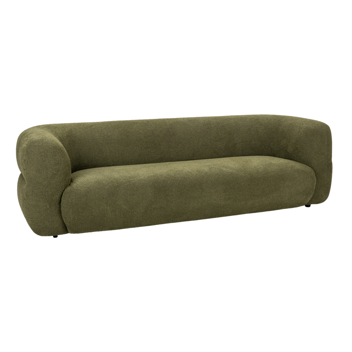 Faris Upholstered Sofa - Dark Olive - Chapin Furniture
