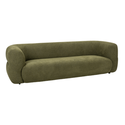 Faris Upholstered Sofa - Dark Olive - Chapin Furniture