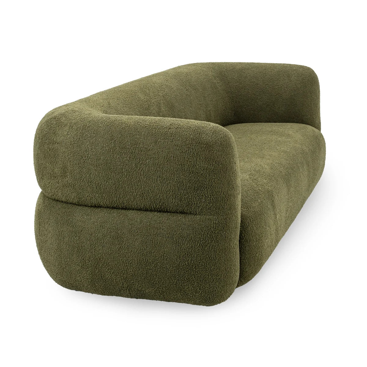 Faris Upholstered Sofa - Dark Olive - Chapin Furniture