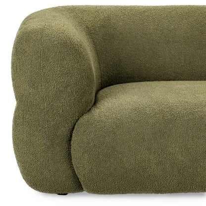 Faris Upholstered Sofa - Dark Olive - Chapin Furniture