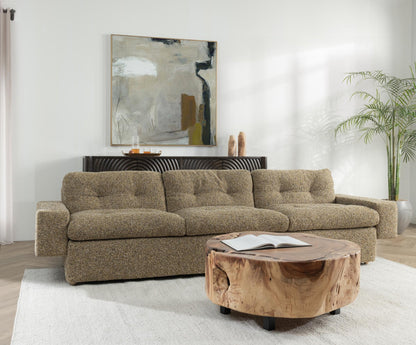 Lucca Upholstered Sofa - Yellow Honey - Chapin Furniture