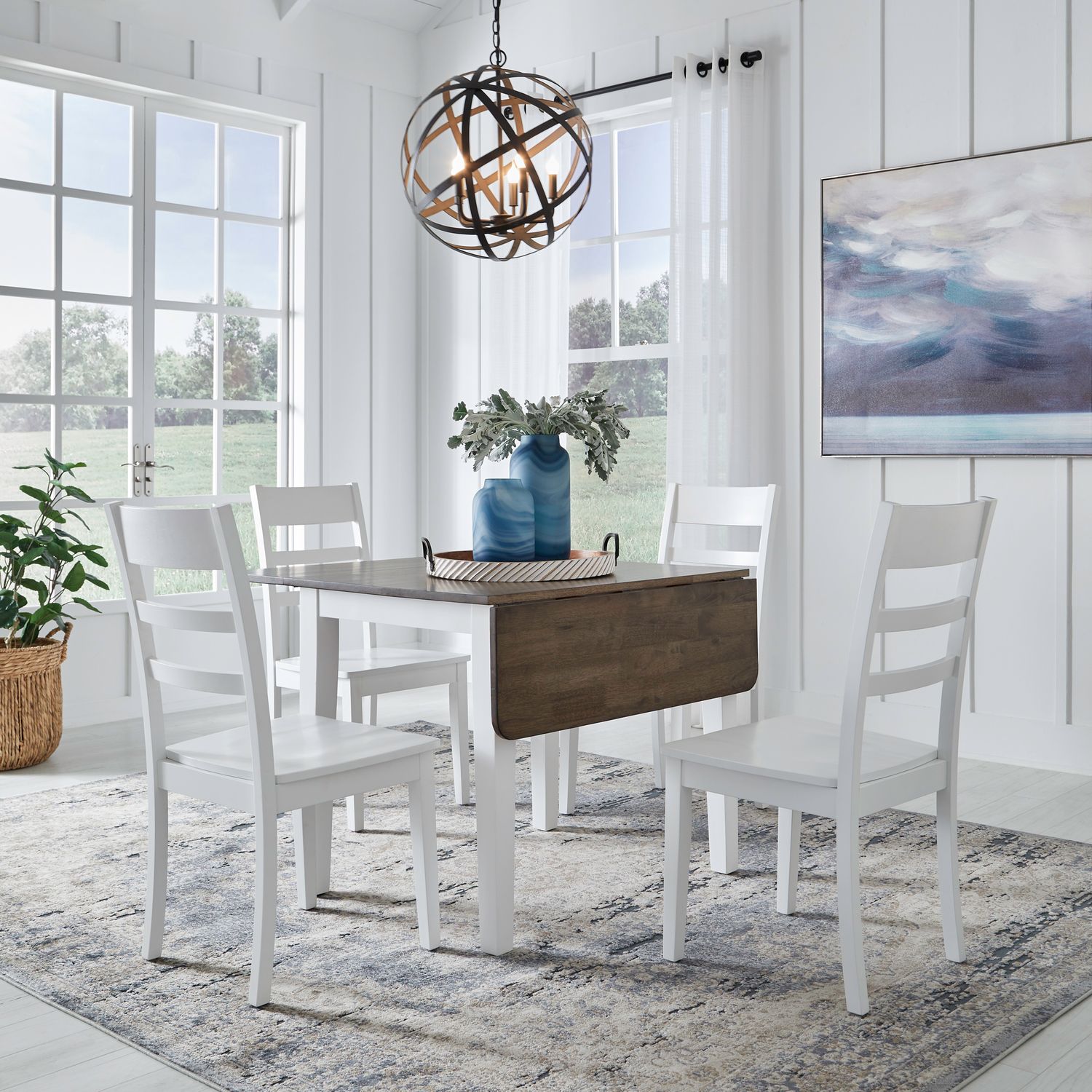 Landale Drop Leaf Table Set - Chapin Furniture