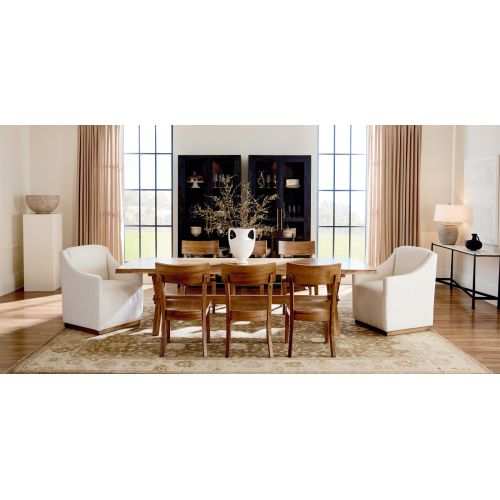 Bench Made Crossbuck Live Edge Rectangle Dining Table- Multiple Sizes & Finishes - Chapin Furniture