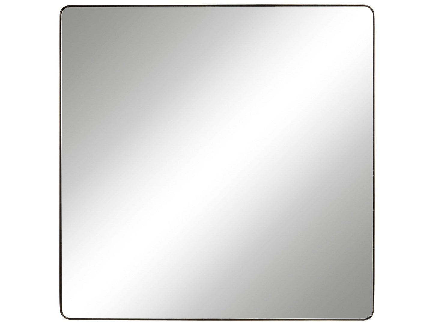 Modern Accent Mirror Square - Bronze - Chapin Furniture