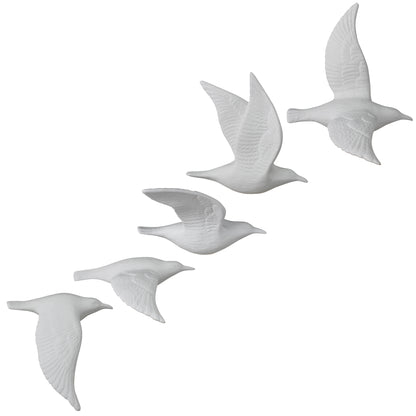 Flying Gulls - Bone China - Matte White - Chapin Furniture