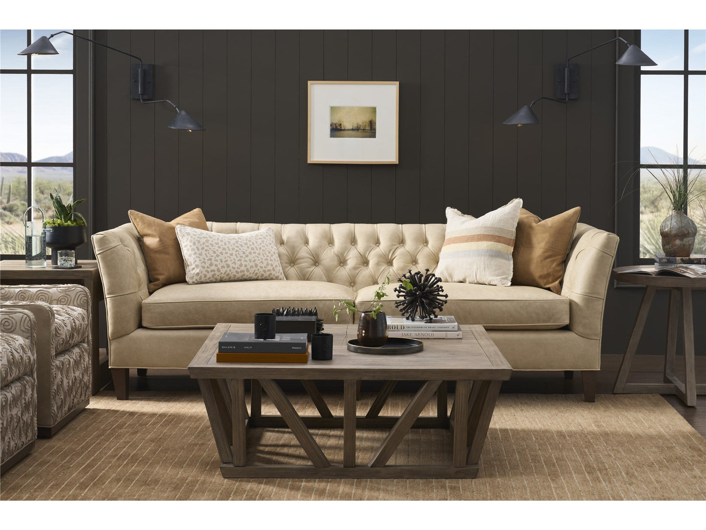 Duncan Leather Sofa - Chapin Furniture