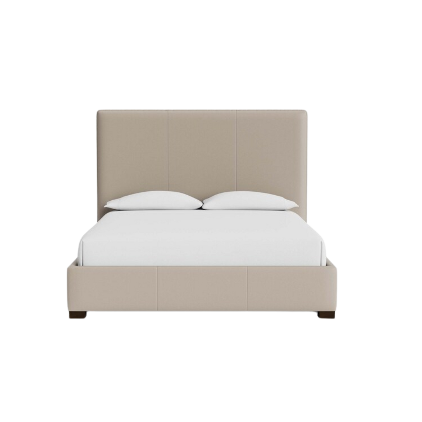 Madison Leather Upholstered Bed 54" - Custom - Chapin Furniture