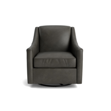 Corinna Leather Slope Arm Swivel Glider Chair - Custom - Chapin Furniture