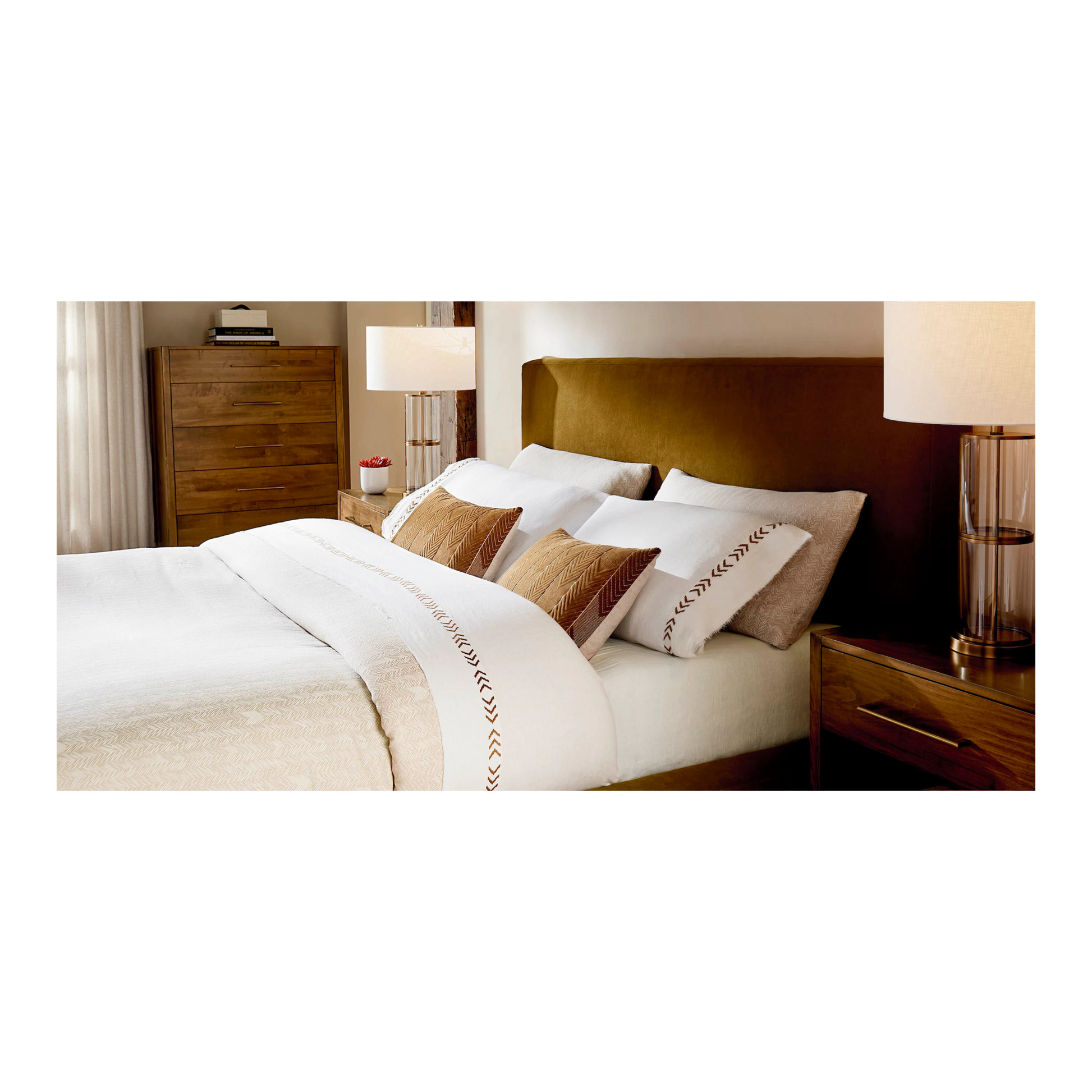 Eden Upholstered Platform Bed 48" - Custom - Chapin Furniture