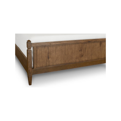 Surry Panel Bed Truffle Oak - Cal King - Chapin Furniture