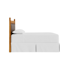 Benchmade Heritage Live Edge Leather Upholstered Headboard - Custom - Chapin Furniture