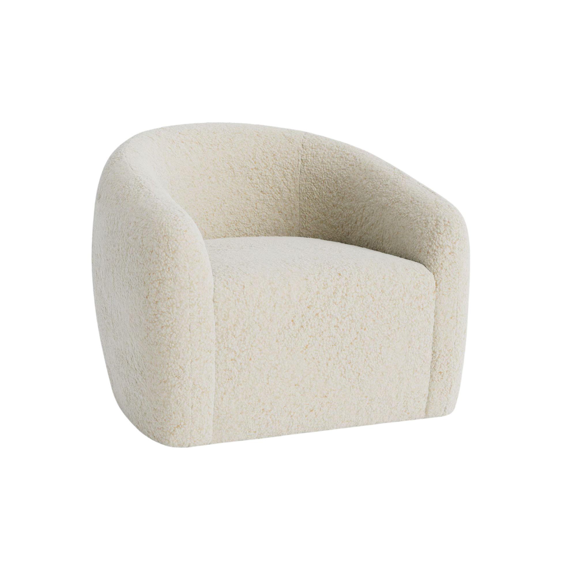 Garner Barrel Swivel Chair - Custom - Chapin Furniture