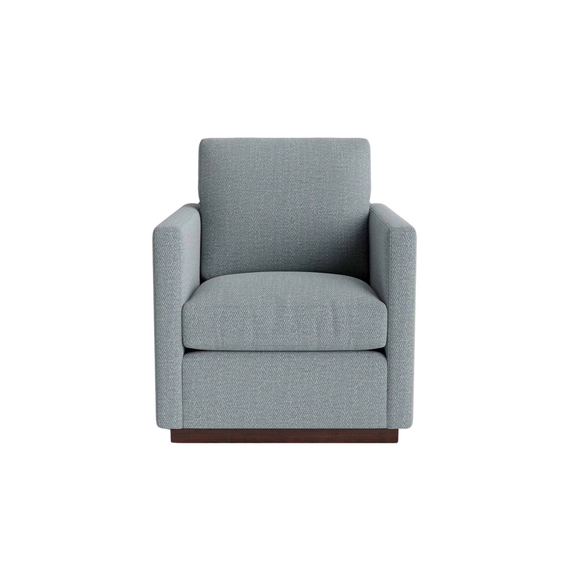 Myles Thin Track Arm Swivel Chair - Custom - Chapin Furniture
