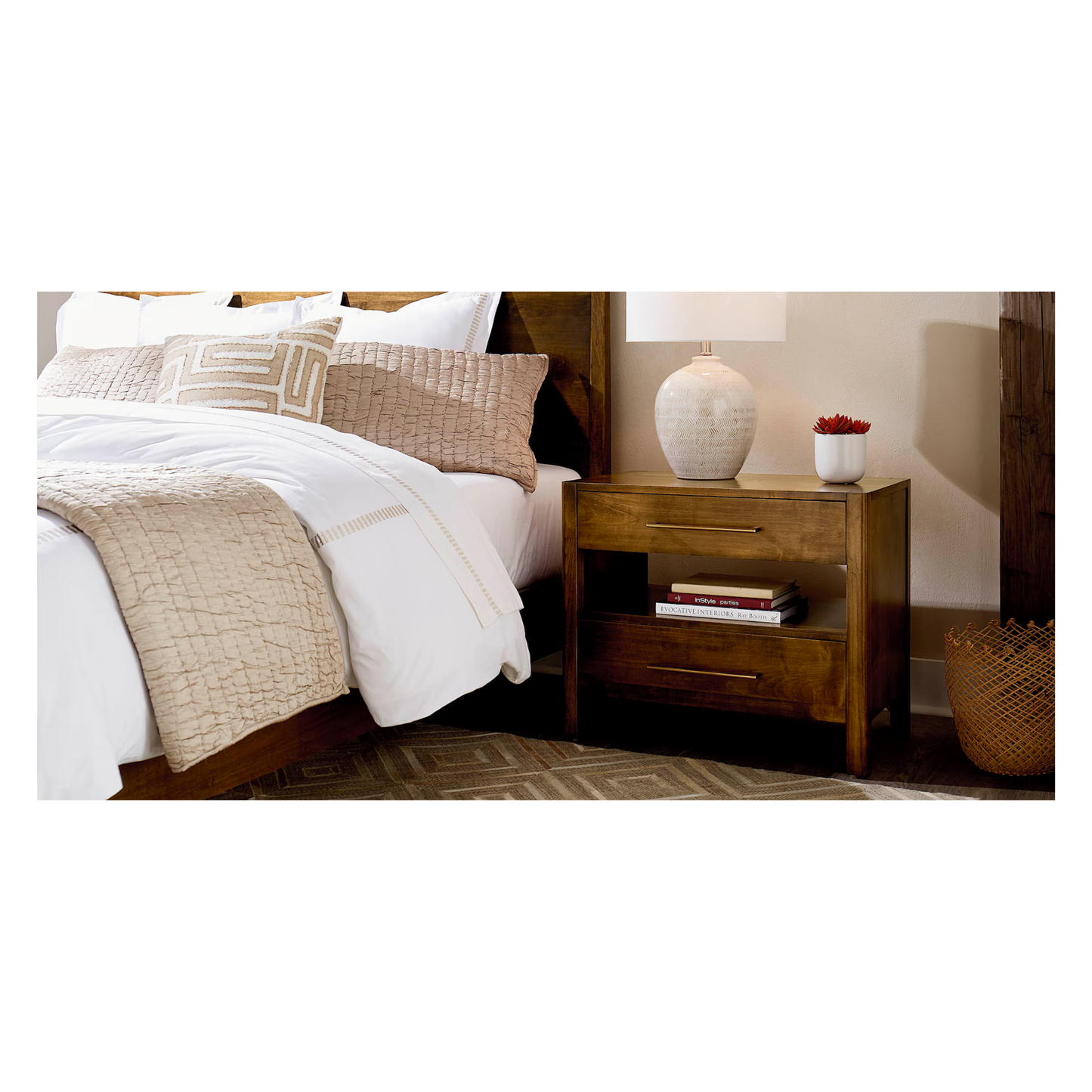 Benchmade Parkway Nightstand - Tobacco - Chapin Furniture