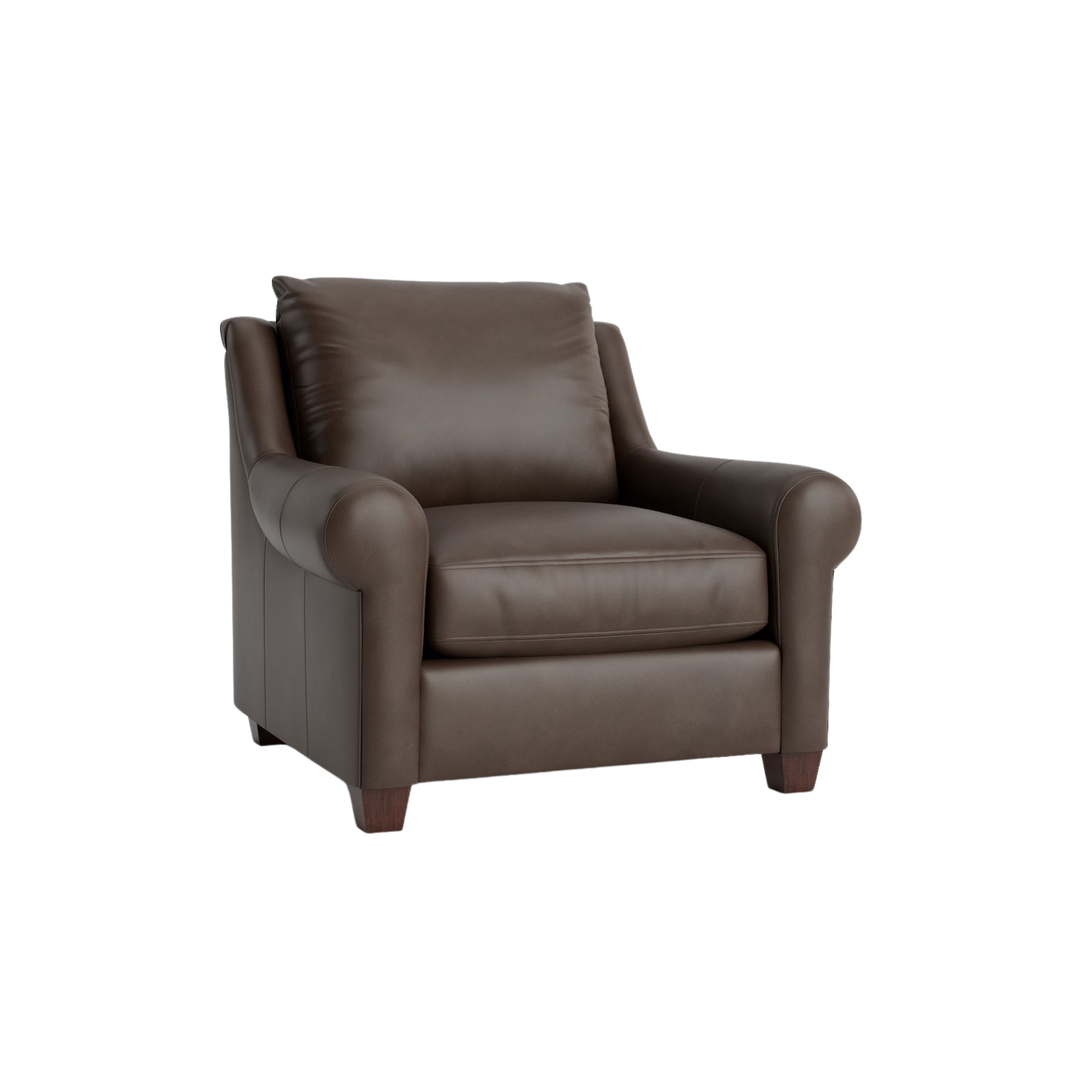 Ellery Roll Arm Chair - Thumbnail 4
