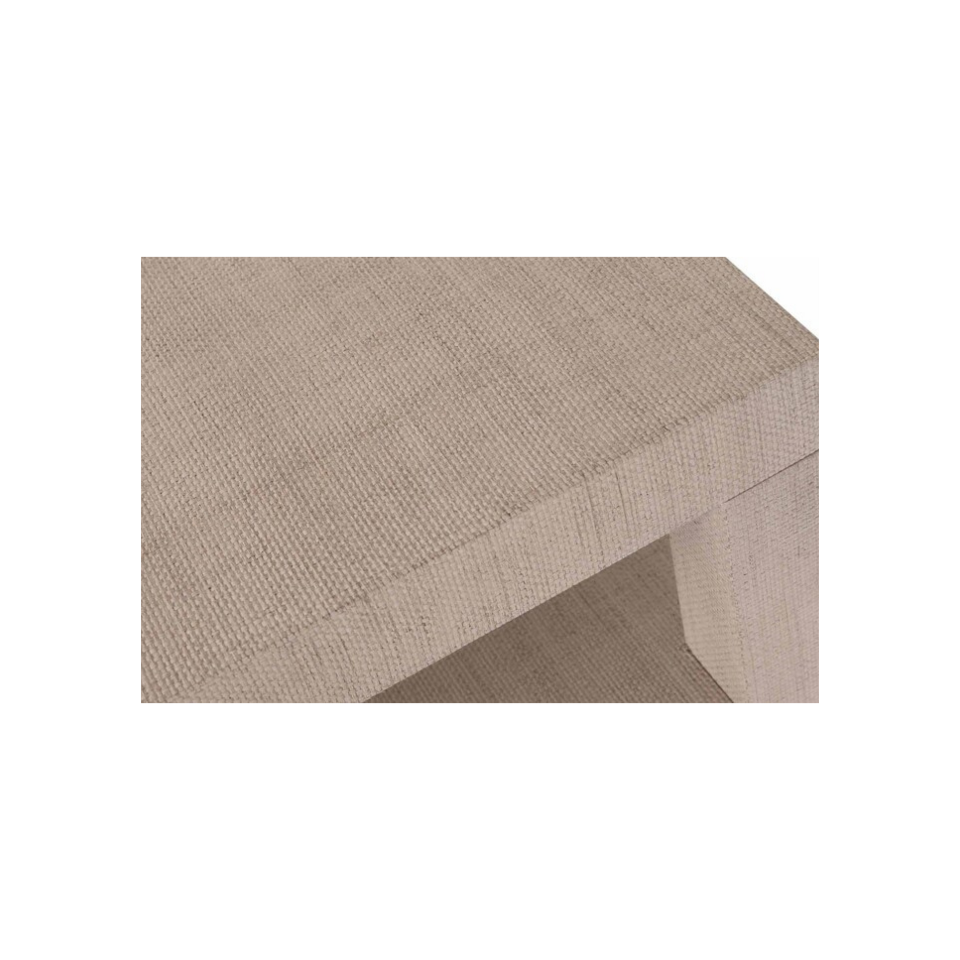 Ventura Raffia Console Table - Sand Grey - Chapin Furniture