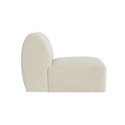 Clyde Armless Swivel Chair - Custom - Chapin Furniture