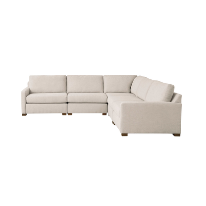 Colby Thin Track Arm Modular L-Shaped Sectional - Custom - Chapin Furniture